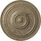 Ekena Millwork Classic Ceiling Medallion (For Canopies up to 5 1/2"), 21 7/8"OD x 2 3/8"P, Gobi Desert Crackle CM22CLGDC - alternate 1